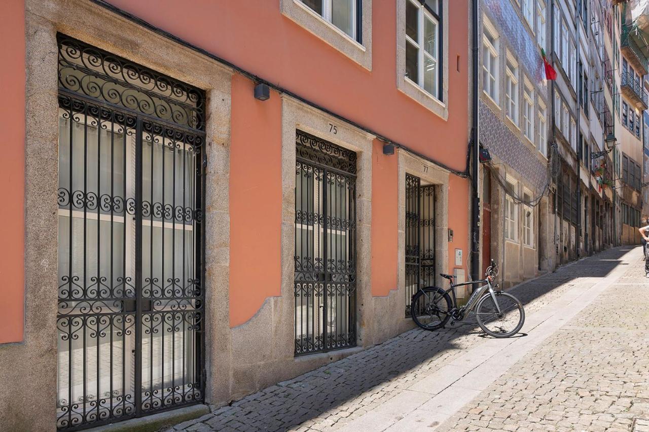 Ribeira Trendy Flat In Medieval Mercadores Street Porto Exterior foto